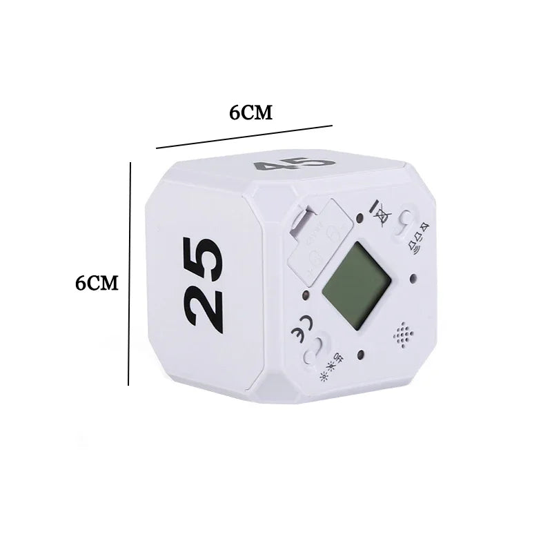 Lockin Cube Pomodoro model in white